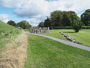 Ireland, Knowth, Megalithic passage tomb : Ireland, Knowth, Megalithic passage tomb