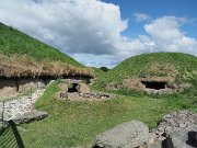 Ireland, Knowth, Megalithic passage tomb, Satellite passage mound : Ireland, Knowth, Megalithic passage tomb, Satellite passage mound