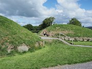 Ireland, Knowth, Megalithic passage tomb, Satellite passage mound : Ireland, Knowth, Megalithic passage tomb, Satellite passage mound