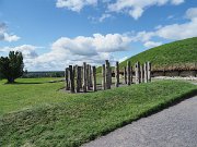 Ireland, Knowth, Megalithic passage tomb : Ireland, Knowth, Megalithic passage tomb