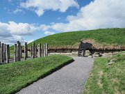 Ireland, Knowth, Megalithic passage tomb : Ireland, Knowth, Megalithic passage tomb