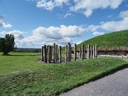 Ireland, Knowth, Megalithic passage tomb : Ireland, Knowth, Megalithic passage tomb