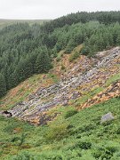 Glenmacnass waterfall, Ireland, Old Military Road : Glenmacnass waterfall, Ireland, Old Military Road