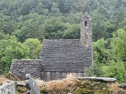 Glendalough Monastic site, Ireland, St Kevin's kitchen : Glendalough Monastic site, Ireland, St Kevin's kitchen