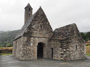 Glendalough Monastic site, Ireland, Round Tower, St Kevin's kitchen : Glendalough Monastic site, Ireland, Round Tower, St Kevin's kitchen