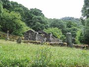 Glendalough Monastic site, Ireland, Reefert Church : Glendalough Monastic site, Ireland, Reefert Church