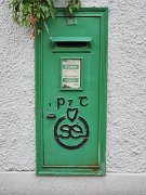 Cashel, Ireland, post box : Cashel, Ireland, post box