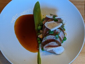 20200723_IMG_0000T202007806_COVER_Pixel3a-JEB Quasi de Veau Français, Petits Pois / Vinaigrette de Gambas-citron et Menthe