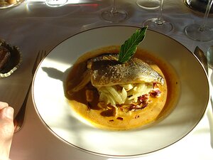 20061115_DSC02248_DSCV1 dorade de loup de mer on fennel and endives