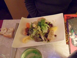 20110622_SAM_0251_ES71 starter: les « Nuggets » de Poulet Tandoori maison au Sésame