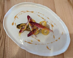 20220212_PXL122238909_Pixel3a-JEB Smoked endive, kumquat, honey and agrumes desssing