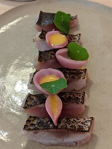 20201025_PXL121855960.PORTRAIT_02.ORIGINAL_Pixel3a-JEB Mediterranean mullet, onions, egg, nasturtium leaves