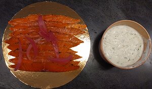 20210501_PXL171411089_Pixel3a-JEB Saumon Label Rouge en gravlax, yaourt aneth et vodka
