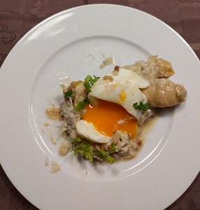 20210227_PXL182902085_Pixel3a-JEB starter: Artichauts à la Grecque oeuf mollet