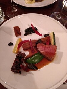 Fordwich-Arms_Canterbury_20190605_IMG202836637 main: Roast Lydden Court Farm lamb, black garlic, morel & crisp potato