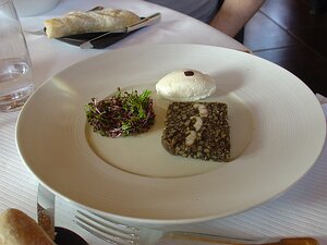 20101014_DSC00833_DSCV1 Tentation: Lentille terrine and horseradish cream