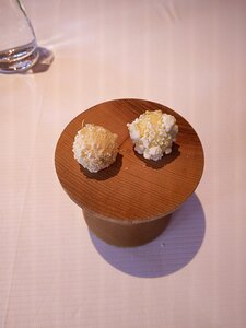 20200928_140325_Pixel3a-JEB white chocolate balls coated in fromage blanc and filled with lemon juice