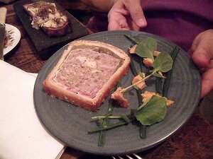 20160825_SAM_8023_ES71 snack: Pate en croute, pickled girolles