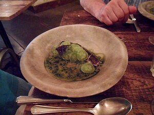 20160825_SAM_8030_ES71 sea: Willys' mackerel, wild garlic dashi