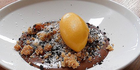 20160831_SAM_8047_ES71 dessert: Rhubarb and ginger trifle