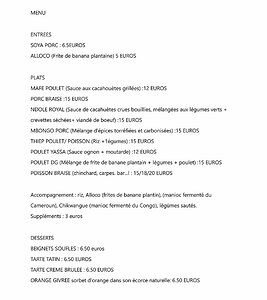 Restaurant LECONTINENTALL Menu-1