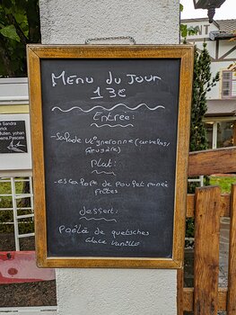 Wisembach - Chez Sandra, Restaurant Le Blanc Ru