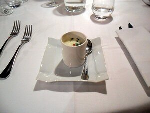 20120915_SAM_0837_ES71a amuse bouche - potato soup with smoked ham