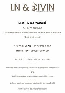 MENU-RETOUR-DU-MARCHE-DU-10-au-14-FEV.docx-Google-Docs-1 We chose the three course 23.50€ menu Wine 8€/12cl