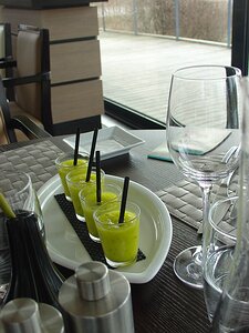 20100315_DSC00498_DSCV1 amuse bouche - yellow carrot and cucumber gazpacho