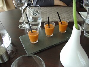 Cote Lac Schiltigheim Amuse bouche - gazpacho