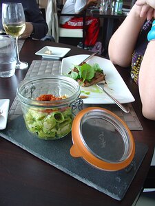 Cote Lac Schiltigheim and the macaroni for those who do not like funghi