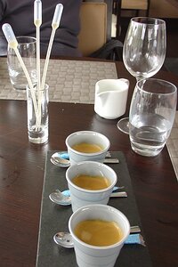 Cote Lac Schiltigheim coffee (before the chocolates and marshmallows arrived)