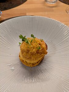 20241109_PXL145725422_Pixel7a-JEB Sparkenhoe Red Leicester Choux Bun, Cheese Custard, Grapes