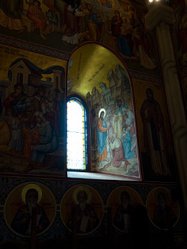 20090425_3175_E510_AWB Putna Monastery, Romania; built 1466-70, rebuilt 1653-1662