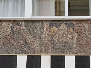 Malaga, mosaic Plaza & Janés de Málaga, Spain : Malaga, mosaic Plaza & Janés de Málaga, Spain