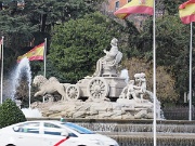 Fuente de Neptuno, Madrid, Plaza de la Cibeles, Spain : Fuente de Neptuno, Madrid, Plaza de la Cibeles, Spain