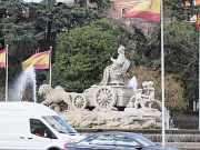 Fuente de Neptuno, Madrid, Plaza de la Cibeles, Spain : Fuente de Neptuno, Madrid, Plaza de la Cibeles, Spain