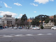 Madrid, Plaza de la Cibeles, Spain : Madrid, Plaza de la Cibeles, Spain