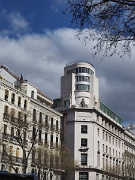 Calle de Alcala, Madrid, Plaza de la Cibeles, Spain : Calle de Alcala, Madrid, Plaza de la Cibeles, Spain
