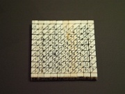 Madrid, Museo Arqueologico Nacional, Napier's abacus, Napier's bones (calculator), Spain : Madrid, Museo Arqueologico Nacional, Napier's abacus, Napier's bones (calculator), Spain