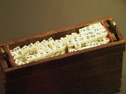 Madrid, Museo Arqueologico Nacional, Napier's abacus, Napier's bones (calculator), Spain : Madrid, Museo Arqueologico Nacional, Napier's abacus, Napier's bones (calculator), Spain