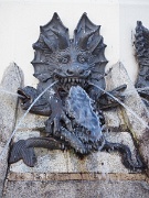 Fuente de Angel Caido, Madrid, Parque del Buen Retiro, Spain : Fuente de Angel Caido, Madrid, Parque del Buen Retiro, Spain