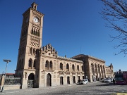 Neo-Mudéjar style, Spain, Toledo, Toledo railway station : Neo-Mudéjar style, Spain, Toledo, Toledo railway station
