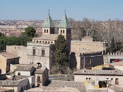 Spain, Toledo, view of Puerta de Bisagra : Spain, Toledo, view of Puerta de Bisagra
