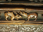 Catedral Primada Santa María de Toledo, choir misericord wood carving, Spain, Toledo, Toledo Cathedral : Catedral Primada Santa María de Toledo, choir misericord wood carving, Spain, Toledo, Toledo Cathedral