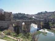 Puente de San Martín, Saint Martin's bridge, Spain, Toledo : Puente de San Martín, Saint Martin's bridge, Spain, Toledo