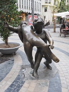 Malaga, Rapto de Sabina by José Seuiro 1989, Spain : Malaga, Rapto de Sabina by José Seuiro 1989, Spain