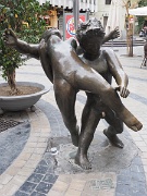 Malaga, Rapto de Sabina by José Seuiro 1989, Spain : Malaga, Rapto de Sabina by José Seuiro 1989, Spain