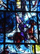 All Saints, Chagall, Kent, Tudeley, church, window : All Saints, Chagall, Kent, Tudeley, church, window